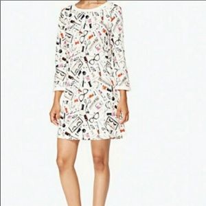 Kate Spade • Makeup print nightgown